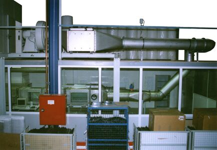 GVT 3000: Aufrüstung bestehender Filterprüfstande für Raumluftfilter mit aerosoltechnischen Komponenten
