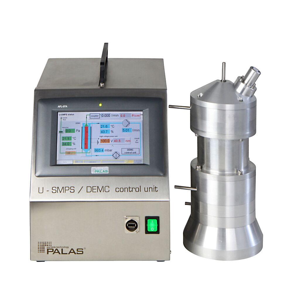DEMC 1000X: Differential Electrical Mobility Classifier, R&ouml;ntgenstrahlionisation