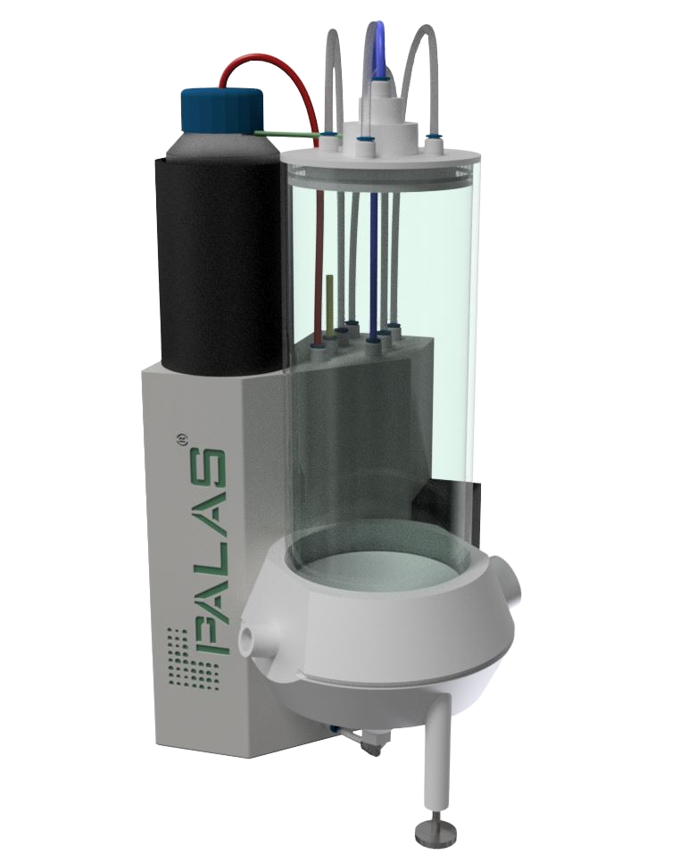 LSPG 16890: Stabiler Aerosolgenerator f&uuml;r Raumluftfiltertests gem&auml;&szlig; ISO 16890. Palas&reg; Qualit&auml;tsstandards.