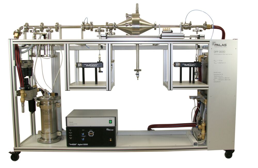 DFP 3000 with flat sheet media holder