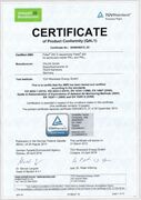 Certificate of product conformity Fidas 200 (2)