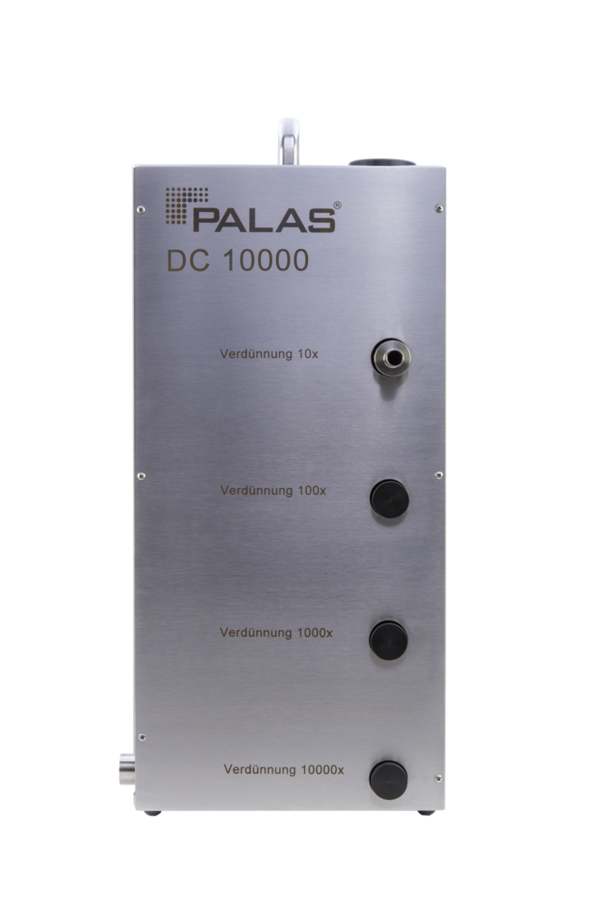 DC 1000: Verd&uuml;nnungskaskade, Partikelz&auml;hlern, Aerosolverd&uuml;nnungen, Filterpr&uuml;fst&auml;nden