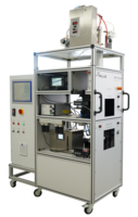 MFP 3000 Filterprüfstand, Filtermedienprüfstand, Filterprüfsystem, Filtermedien, Streulichtspektrometer, Aerosolgenerator, Aerosolkonzentration, Aerosolerzeugung, Partikelgrößenanalyse, Fraktionsabscheidegradmessungen, Mess- und Regeltechnik